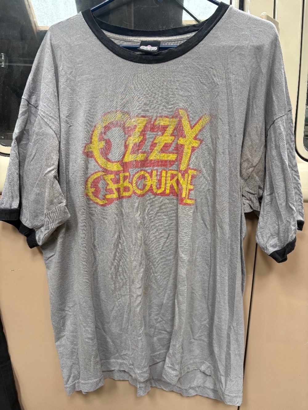 Vintage 2004 Winterland Ozzy Osbourne grey ringer